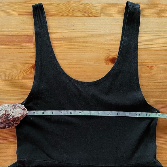 Cotton On Simple Black Midi Dress - Picture 6 of 10